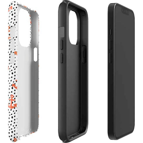 Bouffants and Broken Hearts Anchors and Dots iPhone 15 Pro Impact Case